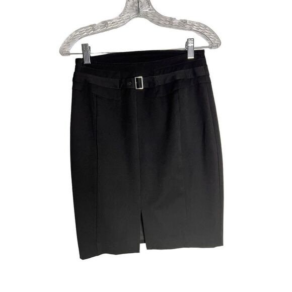 Express high waist pencil skirt black size 0 - Picture 1 of 7